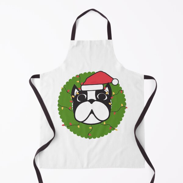 Item preview, Cute Boston Terrier Merry Christmas Tree Funny Hello Winter Essential T-Shirt designed and sold by PilaStudio.