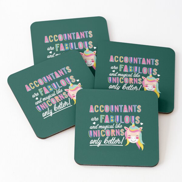 Item preview, Accountants are like Unicorns Gift Idea designed and sold by betternotes.