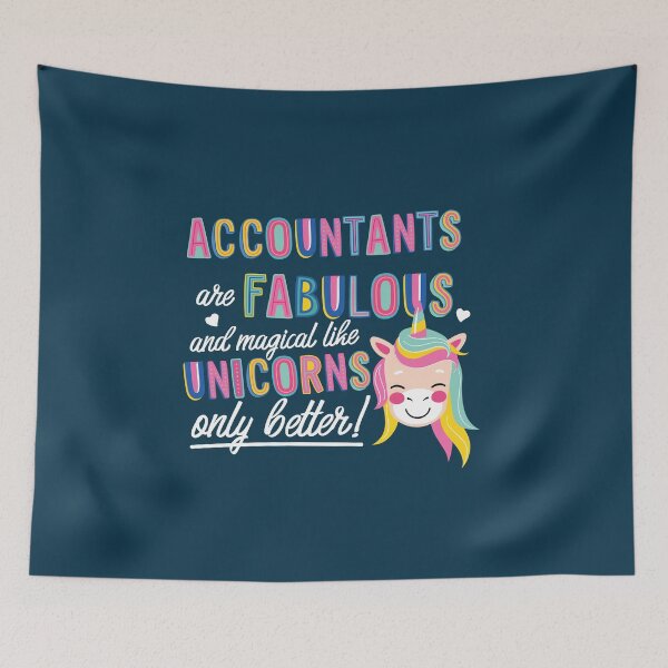 Item preview, Accountants are like Unicorns Gift Idea designed and sold by betternotes.
