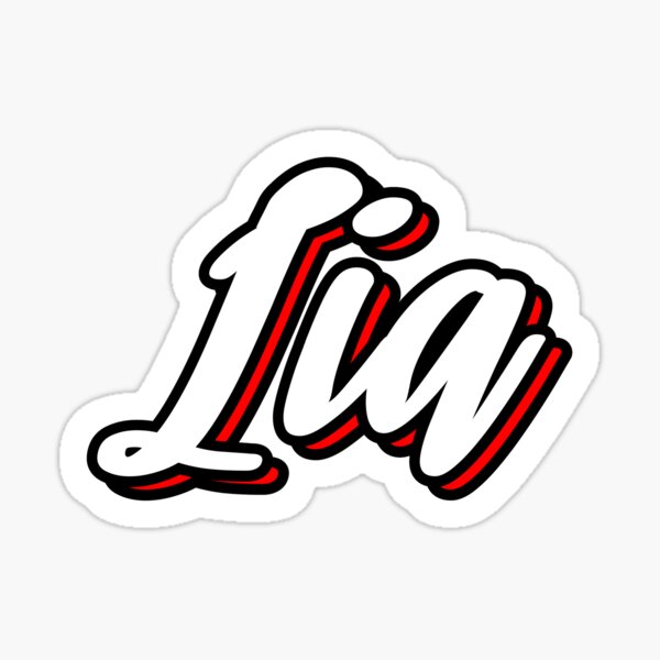 lia-first-name-hand-lettering-design-sticker-for-sale-by-sulies