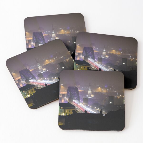Item preview, Newcastle Upon Tyne on a Foggy Night designed and sold by Ryan  Ten.