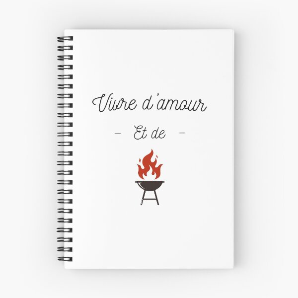 Item preview, Living on love and barbecue designed and sold by Curlyhaire.