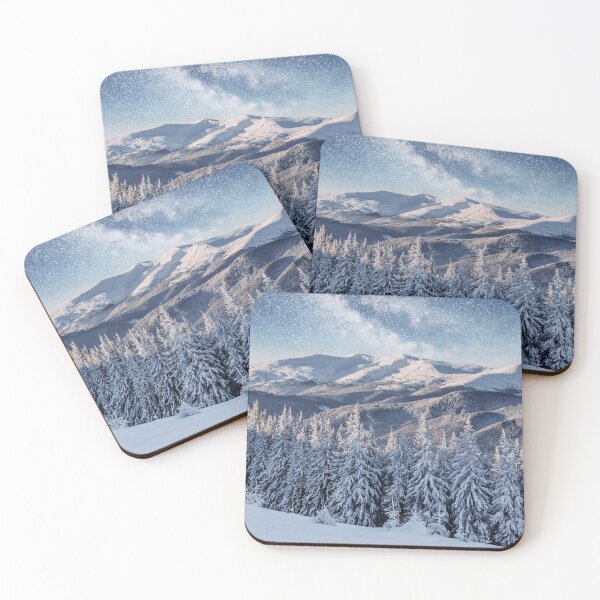 Item preview, Dairy Stars Trek Above Winter Woods designed and sold by JTS STORE.
