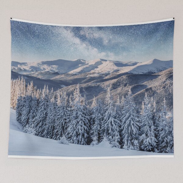 Item preview, Dairy Stars Trek Above Winter Woods designed and sold by JTS STORE.