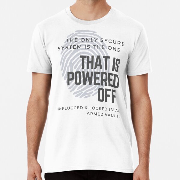 Item preview, Cyber security quote designed and sold by GieArts.