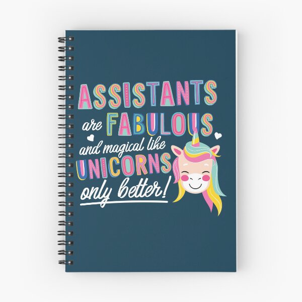Item preview, Assistants are like Unicorns Gift Idea designed and sold by betternotes.