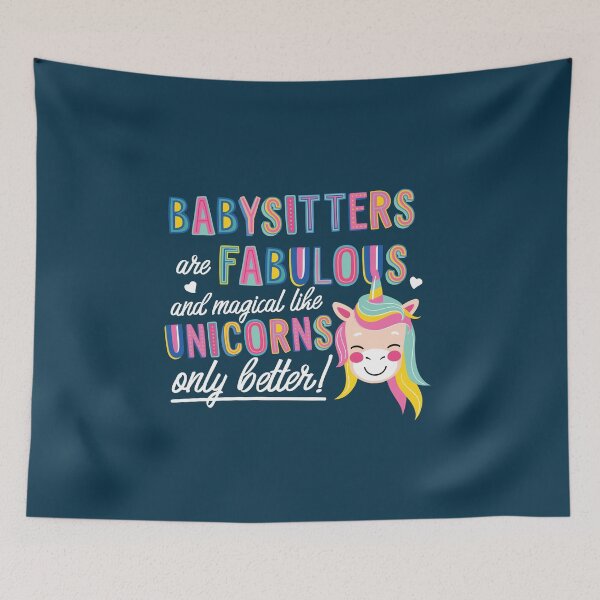 Item preview, Babysitters are like Unicorns Gift Idea designed and sold by betternotes.
