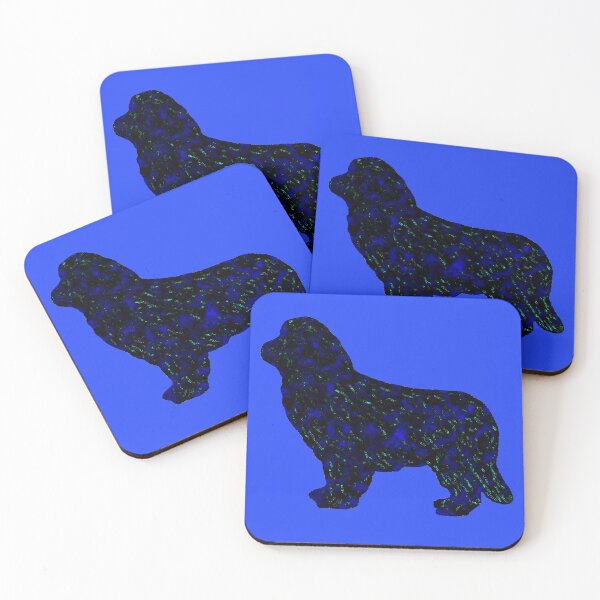 Item preview, Newfoundland Dog Blue Crystal designed and sold by Moonyflower.