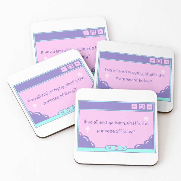 Item preview, If we all end up dying, what is the purpose of living? designed and sold by MyLucidDreams.