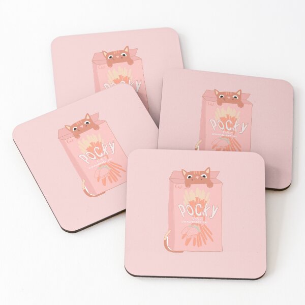 Item preview, Pocky w/ Cat designed and sold by RedPocketMag.