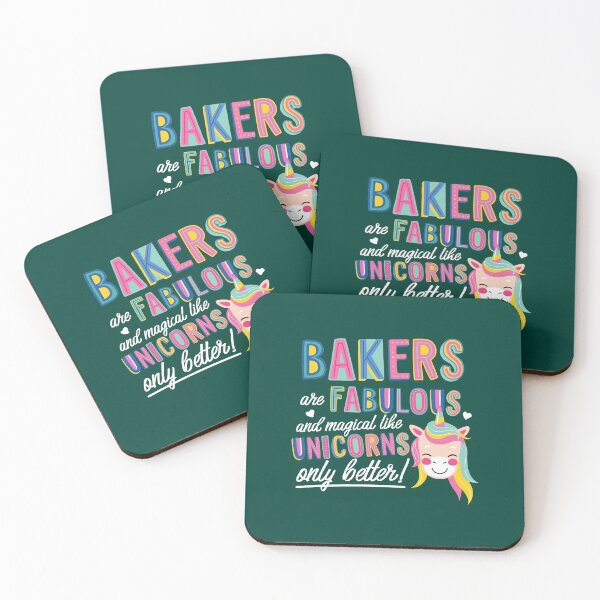 Item preview, Bakers are like Unicorns Gift Idea designed and sold by betternotes.