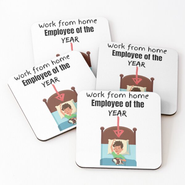 Item preview, work from home employee of the year 2020 designed and sold by Socool101.
