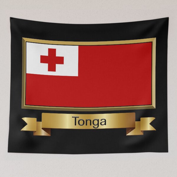 Item preview, Tonga Flag Gifts, Masks, Stickers & Products (N) designed and sold by mpodger.