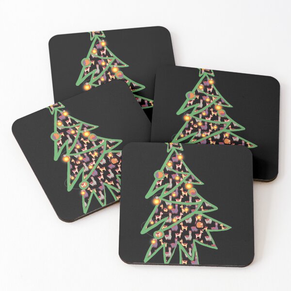 Item preview, Llama Holiday Christmas Tree gift - Llama Lovers Gifts designed and sold by abcxyzsma.