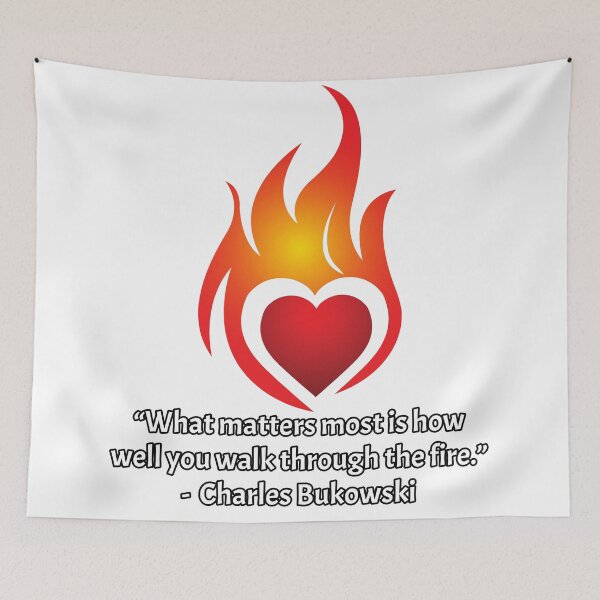 Item preview, Charles Bukowski - Walk Through The Fire V1.0 designed and sold by slc2213.