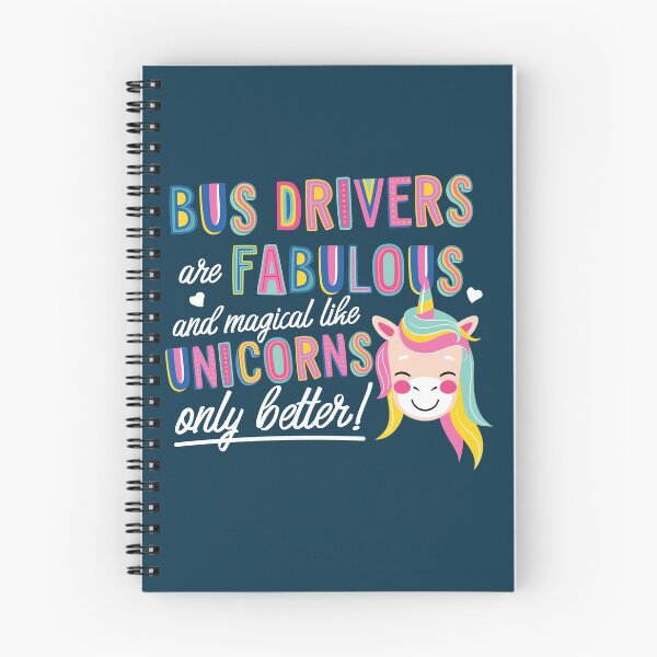 Item preview, Bus Drivers are like Unicorns Gift Idea designed and sold by betternotes.