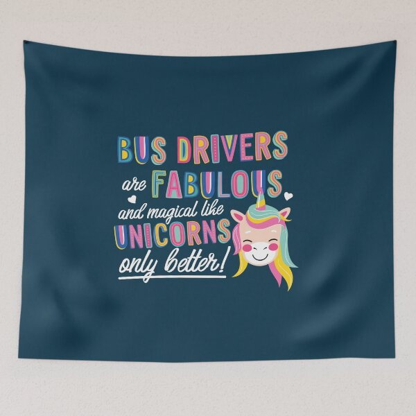 Item preview, Bus Drivers are like Unicorns Gift Idea designed and sold by betternotes.