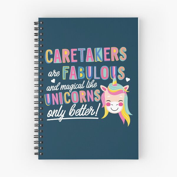 Item preview, Caretakers are like Unicorns Gift Idea designed and sold by betternotes.