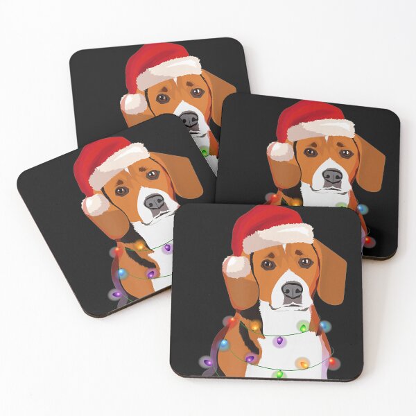 Item preview, Beagle Christmas Lights Xmas Dog Lover designed and sold by MarcelaSoto.