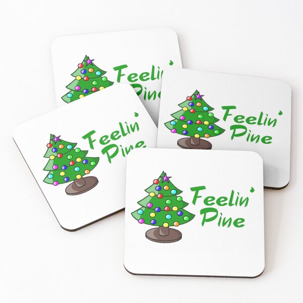 Item preview, Feelin' Pine Christmas Pun designed and sold by Ginny 168.