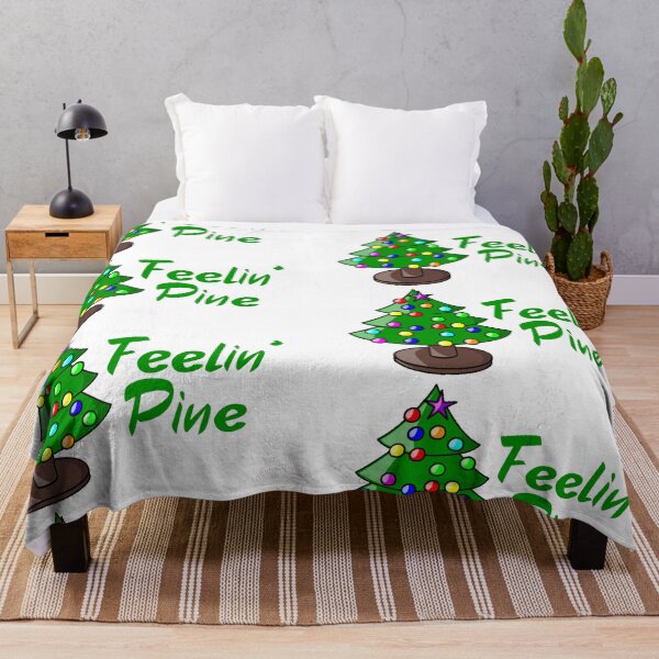 Item preview, Feelin' Pine Christmas Pun designed and sold by Ginny 168.