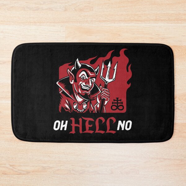 Item preview, Oh Hell No - Funny Vintage Red Devil - Rebel designed and sold by Nemons.