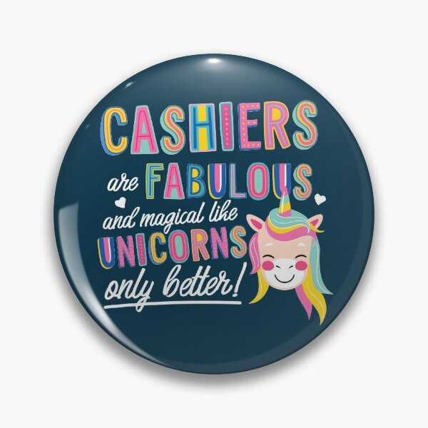 Item preview, Cashiers are like Unicorns Gift Idea designed and sold by betternotes.