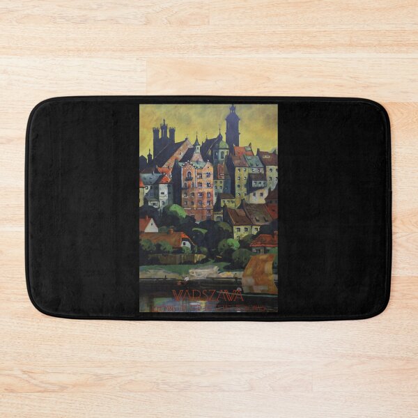 Item preview, retro classic Warszawa poster designed and sold by CorasPosters.
