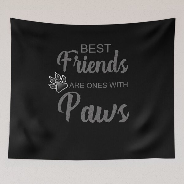 Item preview, Best Friends Are ones With Paws designed and sold by DELMEO.