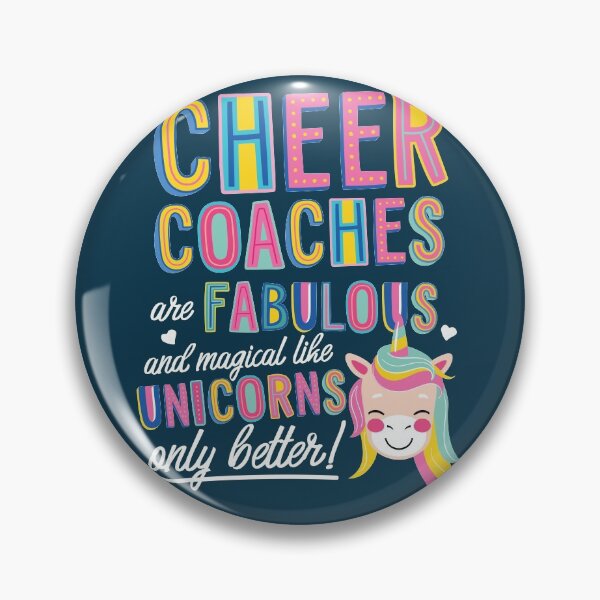 Item preview, Cheer Coaches are like Unicorns Gift Idea designed and sold by betternotes.