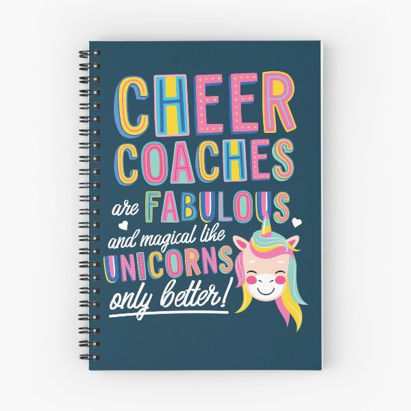 Item preview, Cheer Coaches are like Unicorns Gift Idea designed and sold by betternotes.