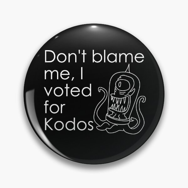 Item preview, Don't Blame Me, I Voted For Kodos designed and sold by silverman00.