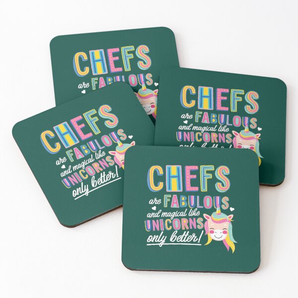 Item preview, Chefs are like Unicorns Gift Idea designed and sold by betternotes.