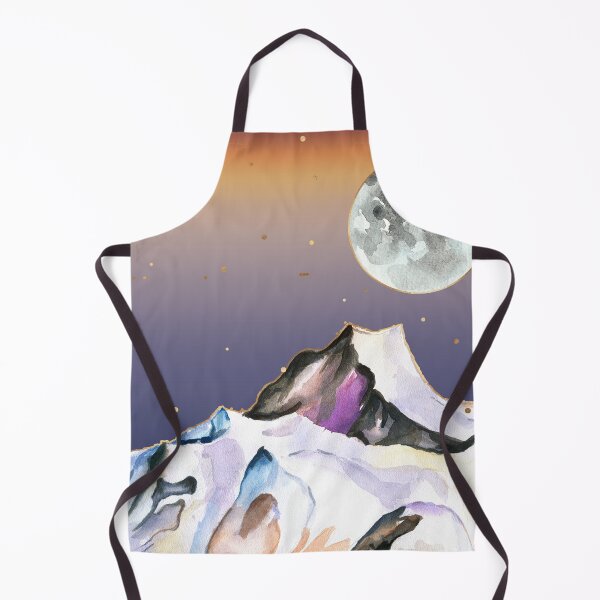 Item preview, moon rising under golden sky designed and sold by Lisa Casineau.