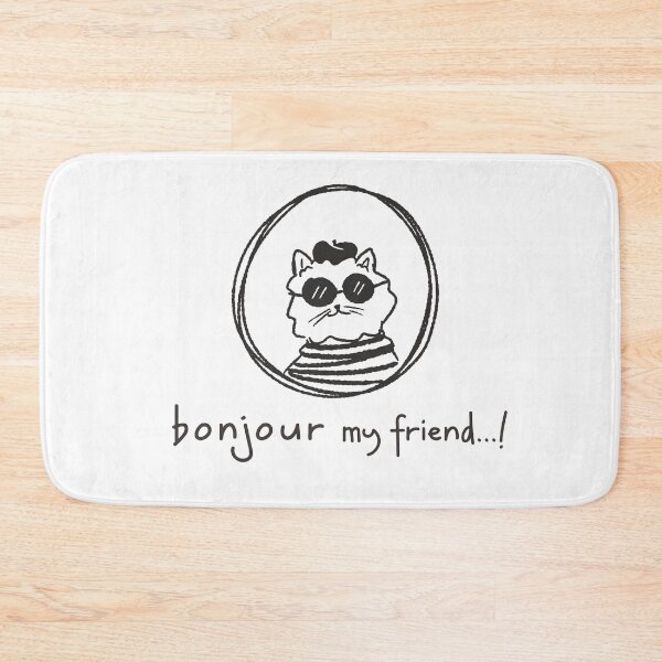 Item preview, Hello Mon Ami - Bonjour My Friend designed and sold by PrintBrint.