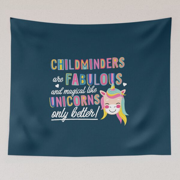 Item preview, Childminders are like Unicorns Gift Idea designed and sold by betternotes.