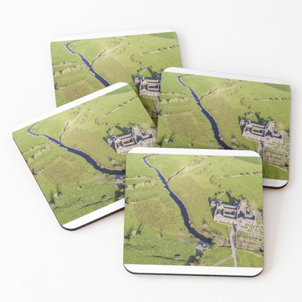 Item preview, Quin Abbey Aerial birds eye view, County Clare, Ireland designed and sold by Nollaig Ó Mórdha  Up The Banner Photography.
