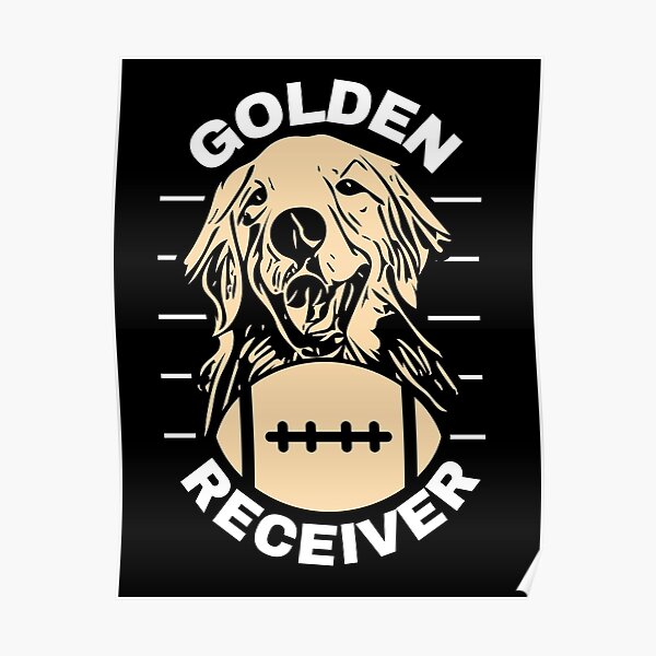 "Golden Receiver" Poster for Sale by jwalker55 Redbubble