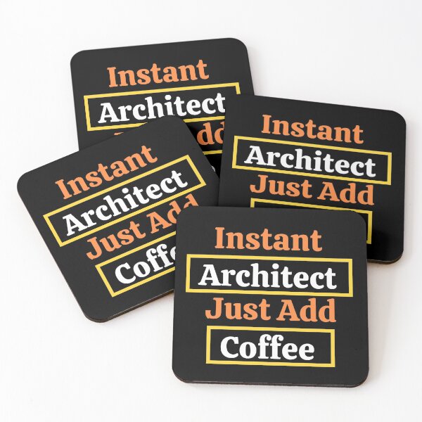 Item preview, Instant Architect Just Add Coffee designed and sold by Pea Fitness.