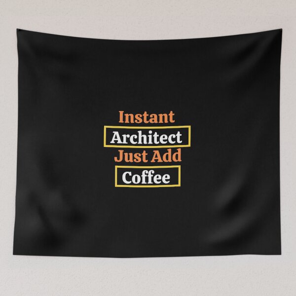 Item preview, Instant Architect Just Add Coffee designed and sold by Pea Fitness.