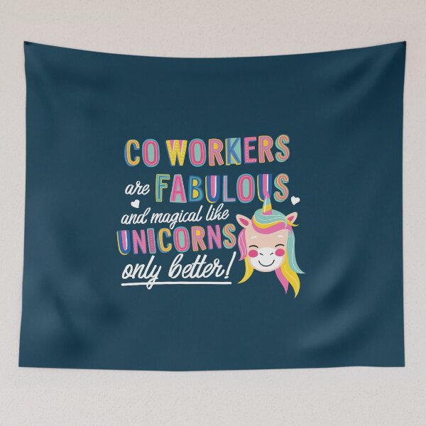 Item preview, Co-Workers are like Unicorns Gift Idea designed and sold by betternotes.