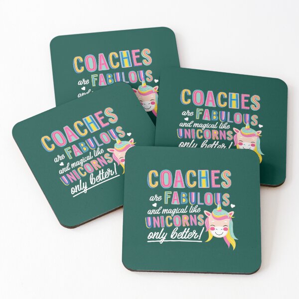 Item preview, Coaches are like Unicorns Gift Idea designed and sold by betternotes.