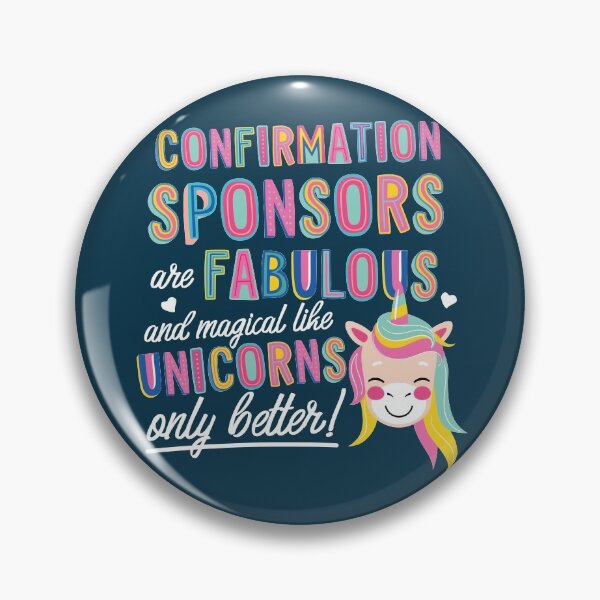 Item preview, Confirmation Sponsors are like Unicorns Gift Idea designed and sold by betternotes.