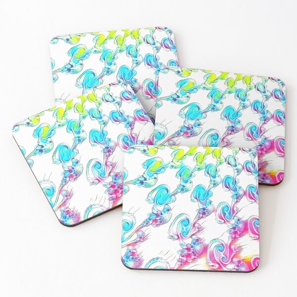 Item preview, Abstract Mutli Colours on White Background | Modern Minimalistic designed and sold by JillyJ05.