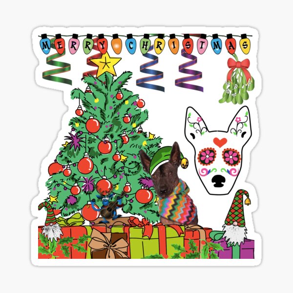 Item preview, Xolo en navidad designed and sold by Xolo-Rescue.