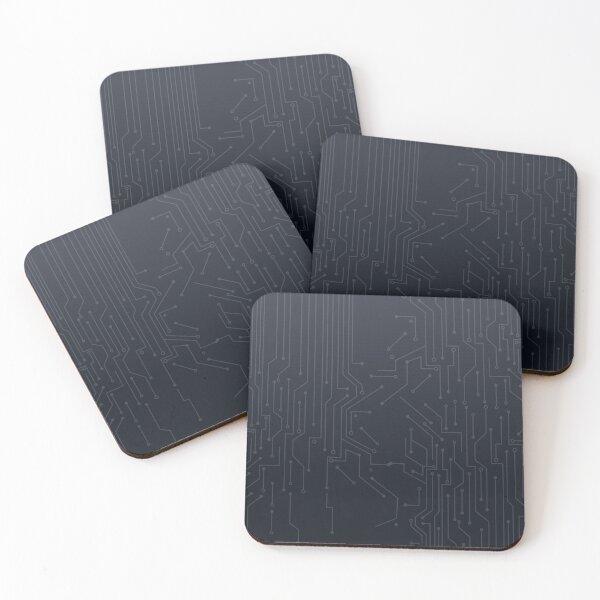 Item preview, Grey Motherboard Circuit Pattern designed and sold by jonnyhoff.