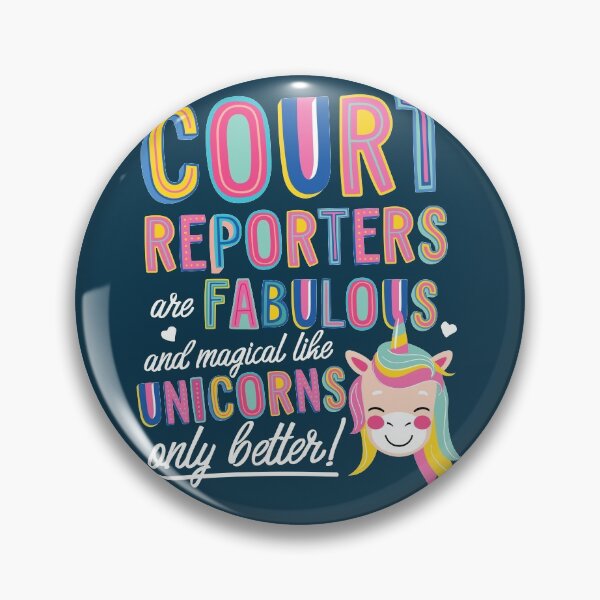Item preview, Court Reporters are like Unicorns Gift Idea designed and sold by betternotes.