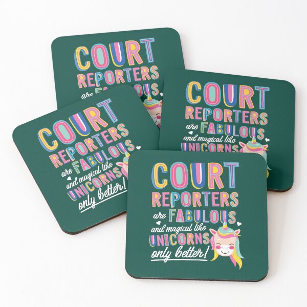 Item preview, Court Reporters are like Unicorns Gift Idea designed and sold by betternotes.