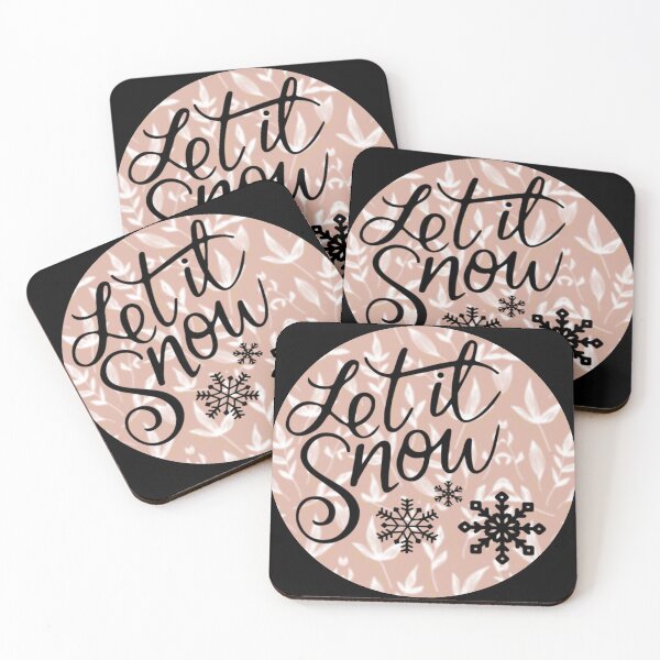 Item preview, Merry Christmas - Let It Snow Typography Design designed and sold by The Merch.