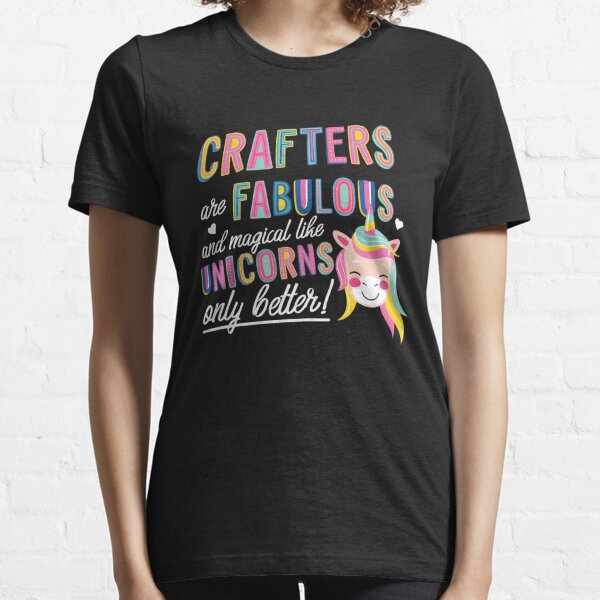 Crafting Gifts For Women Girls Adults Crafters The Crafter T-Shirt